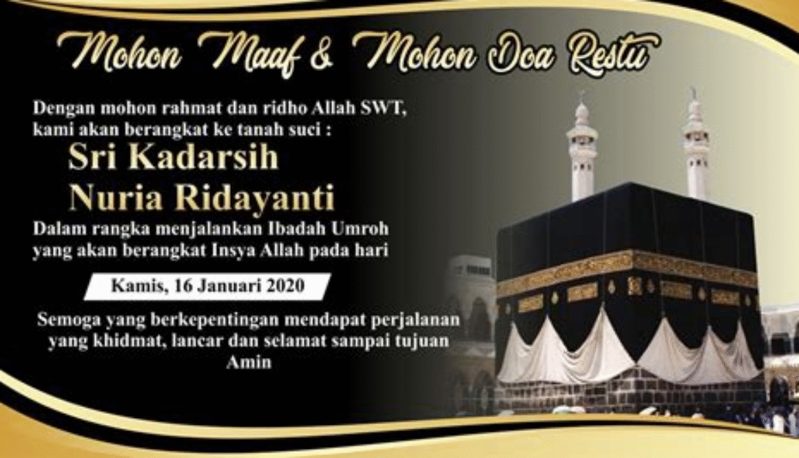 7 Ucapan Spesial Berpahala untuk Sahabat Umroh